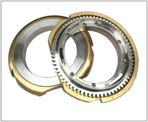 Active- passive repeat gear for rotary screen AL640, 914
