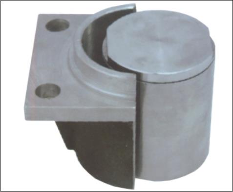 Stainless steel bearing pedestal and bearing sleeve