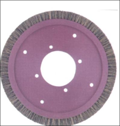 WAKAYMA brush wheel Φ262*Φ80*22