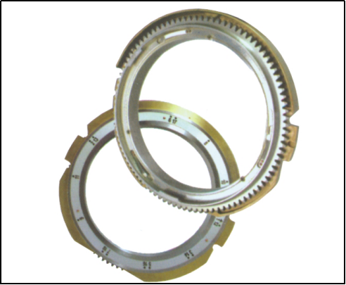 Active- passive repeat gear for rotary screen AL754